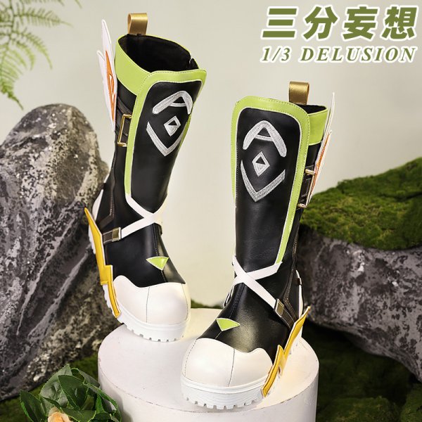 画像11: 【三分妄想】原神 Genshin カチーナ  Kachina コスチューム コスプレ衣装/ウィッグ/靴 (11)