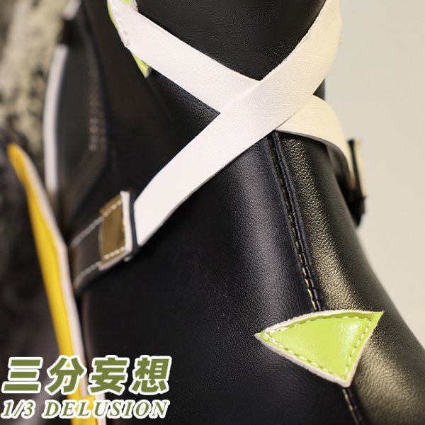 画像14: 【三分妄想】原神 Genshin カチーナ  Kachina コスチューム コスプレ衣装/ウィッグ/靴 (14)