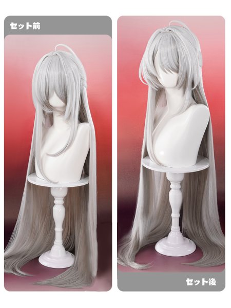 画像8: 【三分妄想】崩壊:スターレイル HonkaiStarRail 黄泉-Acheron 使令版 コスチューム コスプレ衣装/ウィッグ/靴 (8)