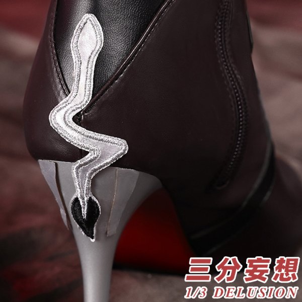 画像12: 【三分妄想】崩壊:スターレイル HonkaiStarRail 黄泉-Acheron 使令版 コスチューム コスプレ衣装/ウィッグ/靴 (12)