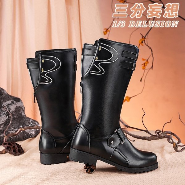 画像12: 【三分妄想】崩壊:スターレイル HonkaiStarRail 椒丘-ショウキュウ コスチューム コスプレ衣装/ウィッグ/靴 (12)