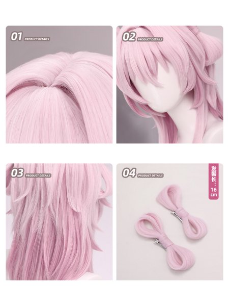 画像12: 【三分妄想】崩壊:スターレイル HonkaiStarRail 三月なのか・巡狩 コスチューム コスプレ衣装/ウィッグ (12)