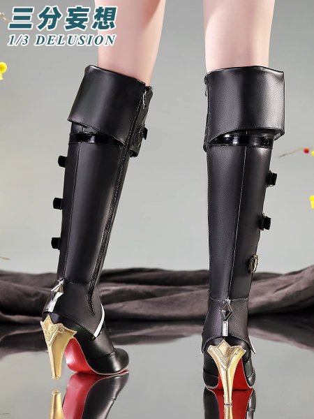 画像12: 【三分妄想】崩壊:スターレイル HonkaiStarRail 飛霄-ヒショウ コスチューム コスプレ衣装/ウィッグ/靴 (12)