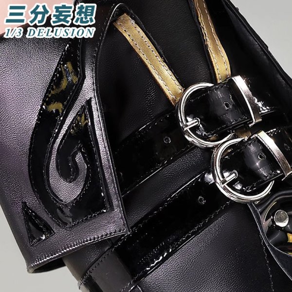 画像16: 【三分妄想】崩壊:スターレイル HonkaiStarRail 飛霄-ヒショウ コスチューム コスプレ衣装/ウィッグ/靴 (16)