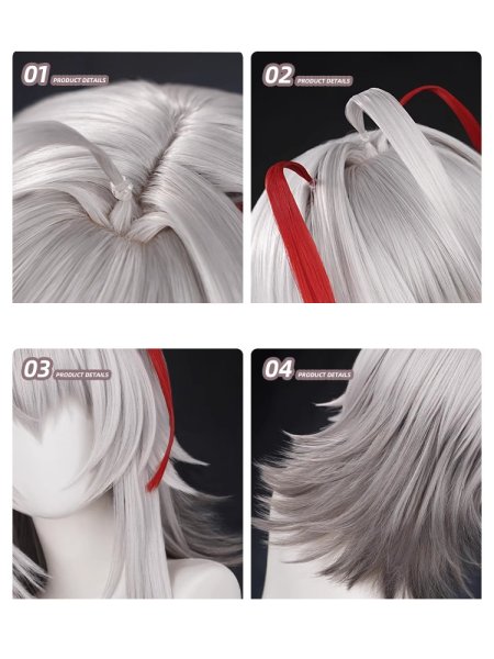 画像8: 【三分妄想】アークナイツ Arknights W-ウィシャデル コスチューム コスプレ衣装/ウィッグ/靴 (8)