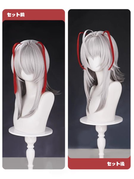 画像9: 【三分妄想】アークナイツ Arknights W-ウィシャデル コスチューム コスプレ衣装/ウィッグ/靴 (9)