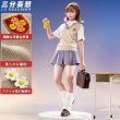 画像1: 【三分妄想】とある科学の超電磁砲 御坂美琴 常盤台中学制服 コスチューム コスプレ衣装/ウィッグ (1)