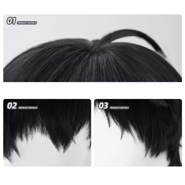 画像9: 【三分妄想】ソードアート・オンライン SAO 桐人 キリト 桐ヶ谷 和人 コスチューム コスプレ衣装/ウィッグ (9)