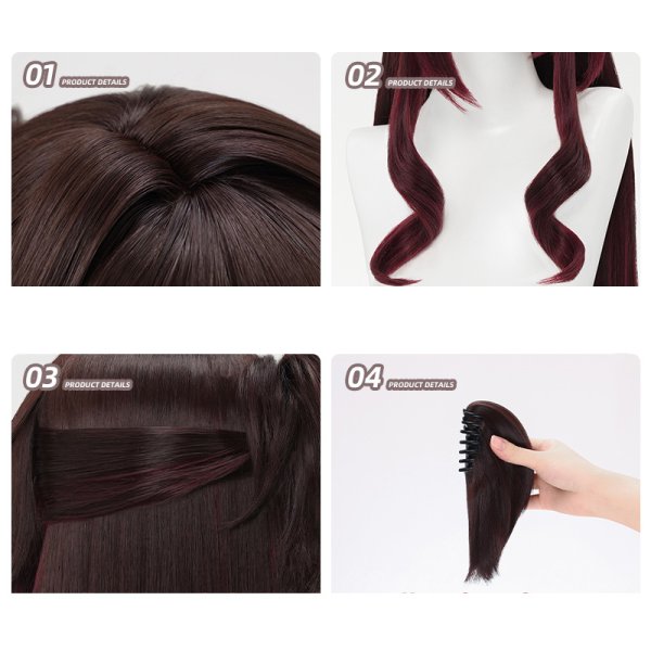 画像9: 【三分妄想】崩壊スターレイル HonkaiStarRail 停雲 帰忘の流離人 コスチューム コスプレ衣装/ウィッグ/靴 (9)