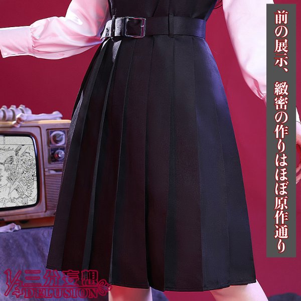 画像3: 【三分妄想】チェンソーマン  三鷹アサ  戦争の悪魔 コスプレ衣装 コスチューム (3)