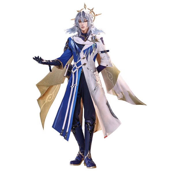 画像5: 【三分妄想】崩壊スターレイル HonkaiStarRail サンデー・調和 コスプレ衣装/ウィッグ/靴 (5)