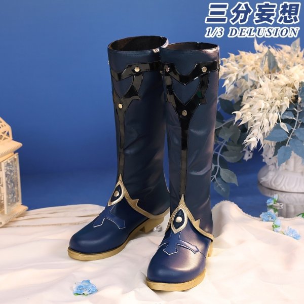 画像13: 【三分妄想】崩壊スターレイル HonkaiStarRail サンデー・調和 コスプレ衣装/ウィッグ/靴 (13)