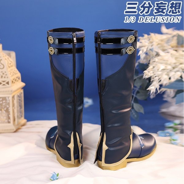 画像14: 【三分妄想】崩壊スターレイル HonkaiStarRail サンデー・調和 コスプレ衣装/ウィッグ/靴 (14)