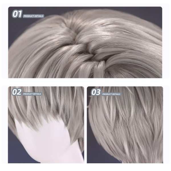 画像9: 【三分妄想】恋と深空 Love and Deepspace セイヤ パーカー コスチューム コスプレ衣装/ウィッグ (9)