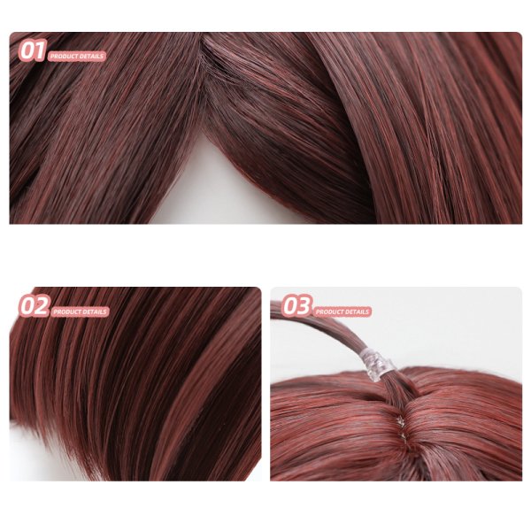 画像9: 【三分妄想】ダンダダン DAN DADAN 綾瀬 桃 あやせ もも コスチューム コスプレ衣装/ウィッグ (9)