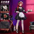 画像1: 【三分妄想】第五人格 IdentityV フィオナ・ジルマン 祭司「スカーレット」 コスチューム コスプレ衣装/ウィッグ/靴 (1)