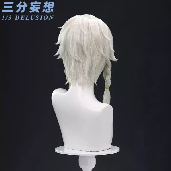 画像8: 【三分妄想】第五人格 IdentityV イライ・クラーク 占い師「ホワイト」 コスチューム コスプレ衣装/ウィッグ/靴 (8)