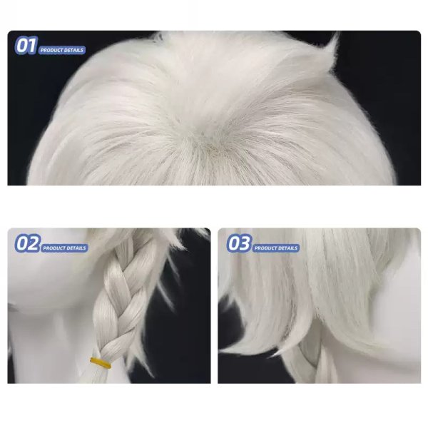 画像9: 【三分妄想】第五人格 IdentityV イライ・クラーク 占い師「ホワイト」 コスチューム コスプレ衣装/ウィッグ/靴 (9)