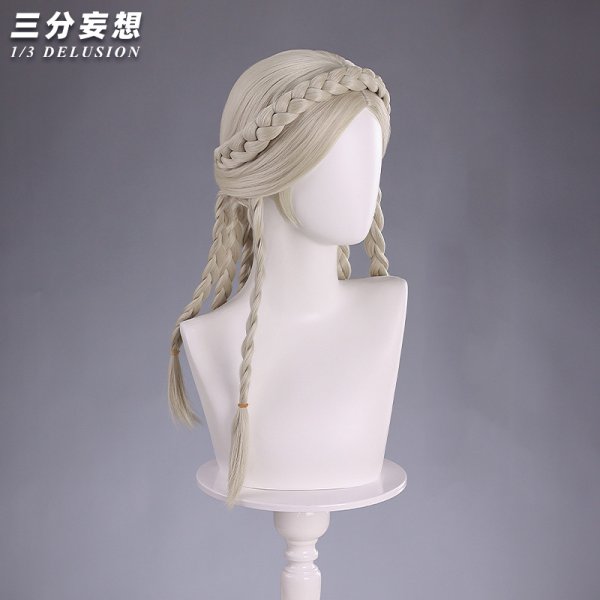 画像9: 【三分妄想】第五人格 IdentityV ウィラ・ナイエル 調香師「鳩のジュディス」 コスチューム コスプレ衣装/ウィッグ/靴 (9)