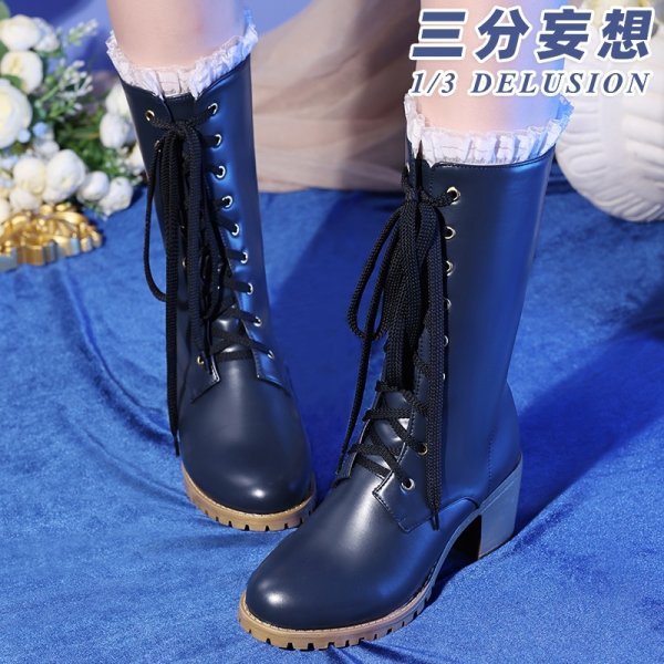 画像12: 【三分妄想】第五人格 IdentityV ウィラ・ナイエル 調香師「鳩のジュディス」 コスチューム コスプレ衣装/ウィッグ/靴 (12)