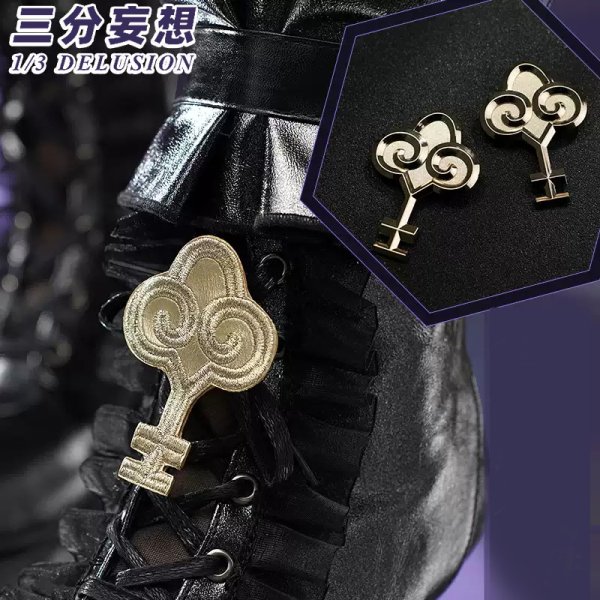 画像14: 【三分妄想】崩壊スターレイル HonkaiStarRail マダム・ヘルタ  The Herta コスチューム コスプレ衣装/ウィッグ/靴 (14)