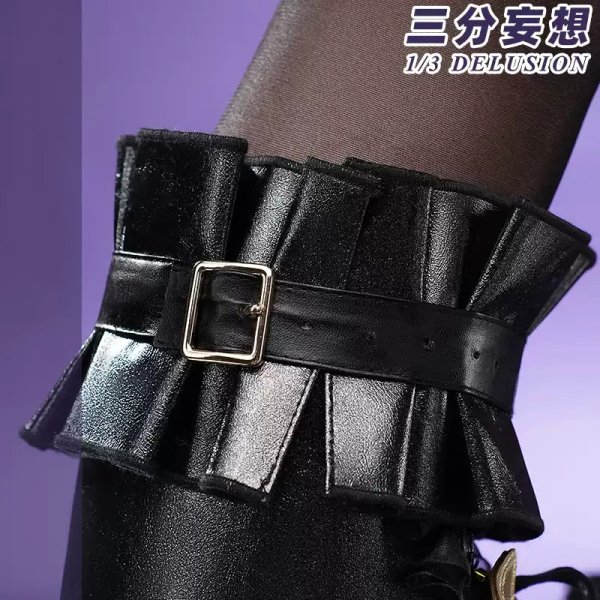 画像15: 【三分妄想】崩壊スターレイル HonkaiStarRail マダム・ヘルタ  The Herta コスチューム コスプレ衣装/ウィッグ/靴 (15)