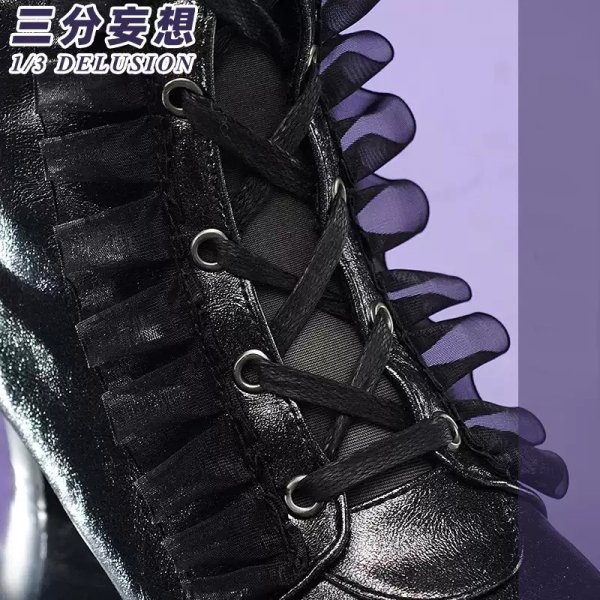 画像16: 【三分妄想】崩壊スターレイル HonkaiStarRail マダム・ヘルタ  The Herta コスチューム コスプレ衣装/ウィッグ/靴 (16)