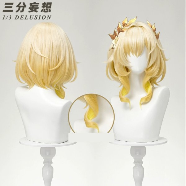 画像6: 【三分妄想】崩壊:スターレイル HonkaiStarRail アグライア-Aglaea コスチューム コスプレ衣装/ウィッグ (6)