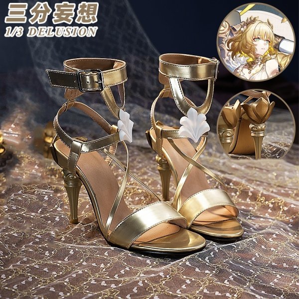 画像20: 【三分妄想】崩壊:スターレイル HonkaiStarRail アグライア-Aglaea コスチューム コスプレ衣装/ウィッグ (20)