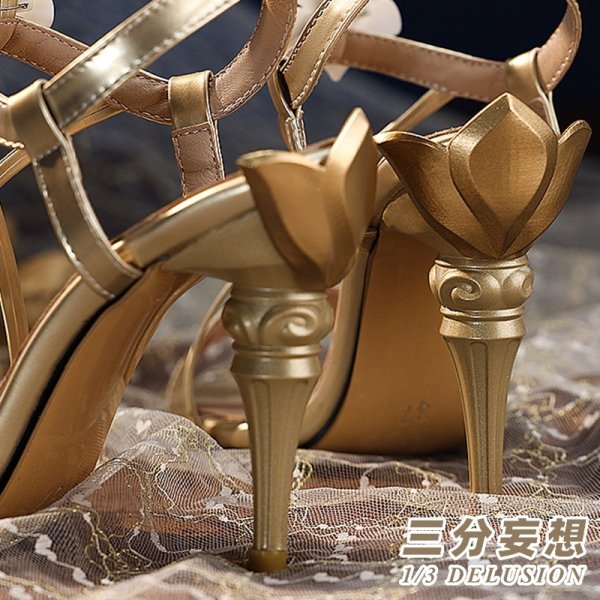 画像19: 【三分妄想】崩壊:スターレイル HonkaiStarRail アグライア-Aglaea コスチューム コスプレ衣装/ウィッグ (19)