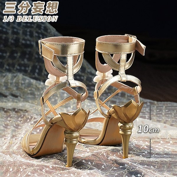 画像21: 【三分妄想】崩壊:スターレイル HonkaiStarRail アグライア-Aglaea コスチューム コスプレ衣装/ウィッグ (21)