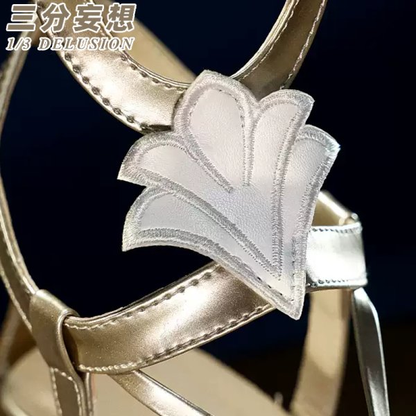 画像16: 【三分妄想】崩壊:スターレイル HonkaiStarRail アグライア-Aglaea コスチューム コスプレ衣装/ウィッグ (16)