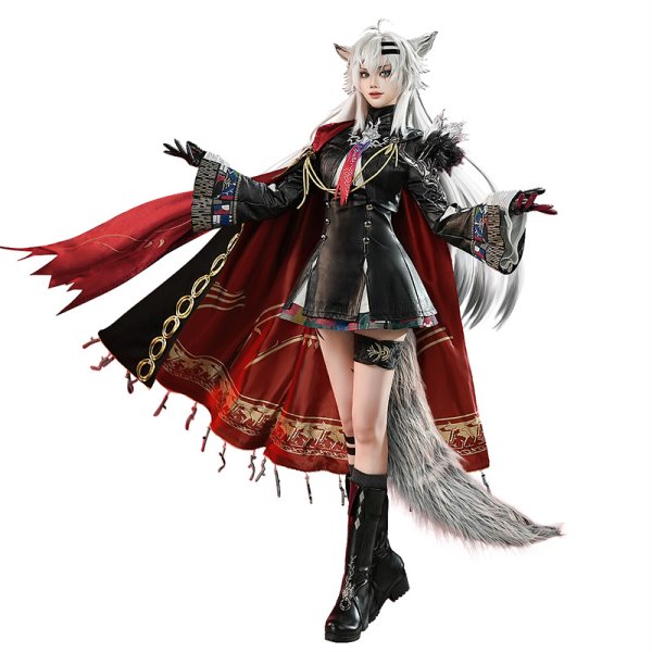 画像5: 【三分妄想】アークナイツ  arknights 荒廃ラップランド　操機術師オペレーター コスチューム コスプレ衣装/ウィッグ (5)