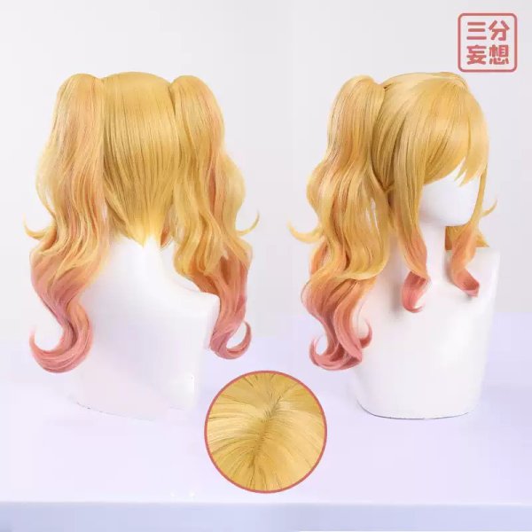 画像9: 【三分妄想】アイカツ！アイドルカツドウ！ 虹野ゆめ-[ベリーパルフェ] コスチューム コスプレ衣装/ウィッグ (9)