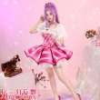 画像1: 【三分妄想】アイカツ！アイドルカツドウ！ 神崎美月 コスチューム コスプレ衣装/ウィッグ (1)