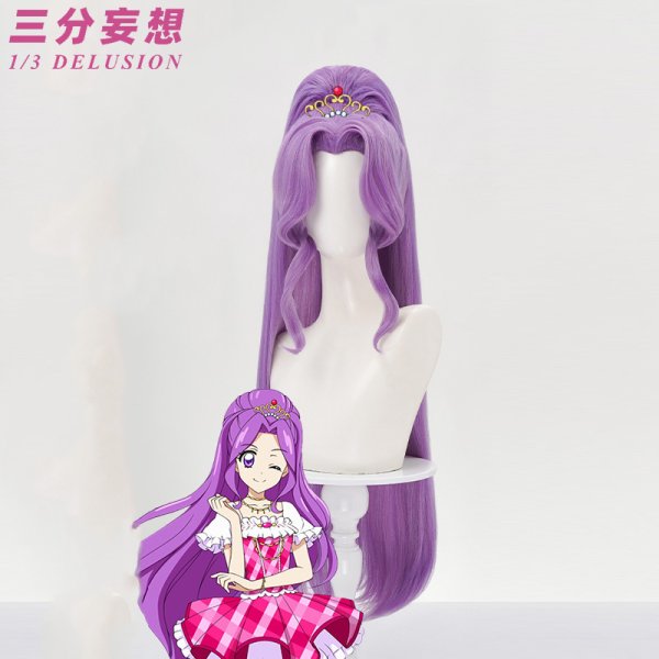 画像6: 【三分妄想】アイカツ！アイドルカツドウ！ 神崎美月 コスチューム コスプレ衣装/ウィッグ (6)