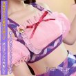 画像3: 【三分妄想】アイカツ！アイドルカツドウ！ 紫吹蘭 コスチューム コスプレ衣装/ウィッグ (3)