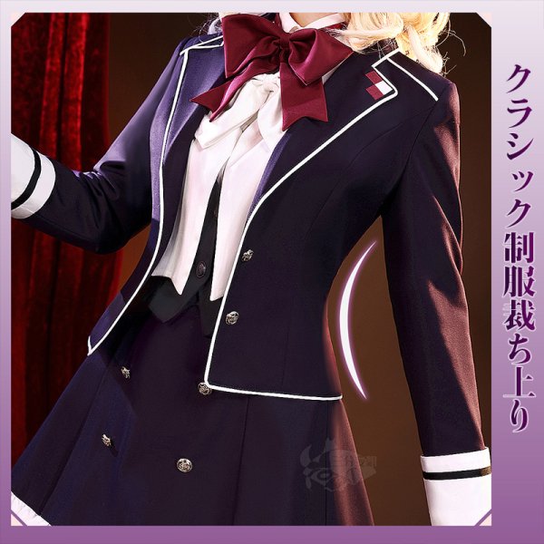 画像2: 【三分妄想】ディアボリックラヴァーズ DIABOLIK LOVERS 小森ユイ こもりゆい コスプレ衣装/ウィッグ コスチューム (2)