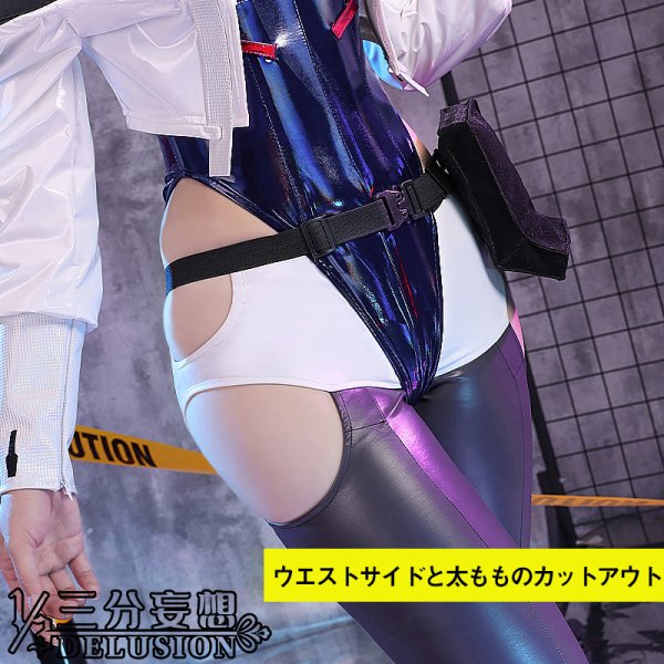 画像3: 【三分妄想】サイバーパンク：エッジランナーズ  ルーシー  コスプレ衣装/ウィッグ コスチューム (3)
