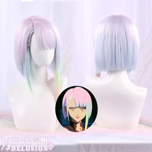 画像7: 【三分妄想】サイバーパンク：エッジランナーズ  ルーシー  コスプレ衣装/ウィッグ コスチューム (7)
