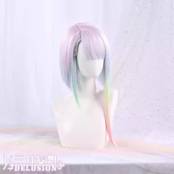 画像8: 【三分妄想】サイバーパンク：エッジランナーズ  ルーシー  コスプレ衣装/ウィッグ コスチューム (8)