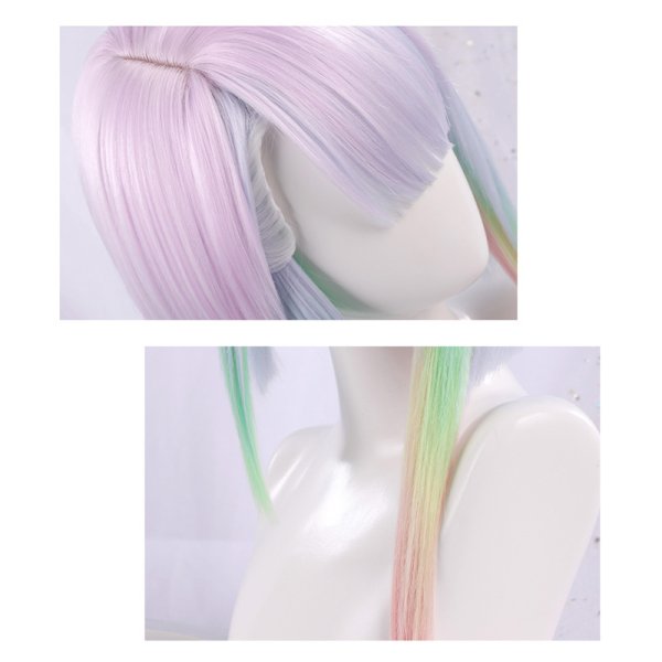 画像11: 【三分妄想】サイバーパンク：エッジランナーズ  ルーシー  コスプレ衣装/ウィッグ コスチューム (11)