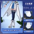 画像2: 【三分妄想】ソードアート・オンライン SAO アスナ 結城明日奈  ALOアスナ  コスチューム コスプレ衣装/ウィッグ/靴 (2)