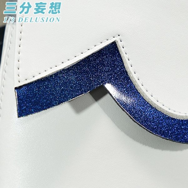 画像18: 【三分妄想】ソードアート・オンライン SAO アスナ 結城明日奈  ALOアスナ  コスチューム コスプレ衣装/ウィッグ/靴 (18)