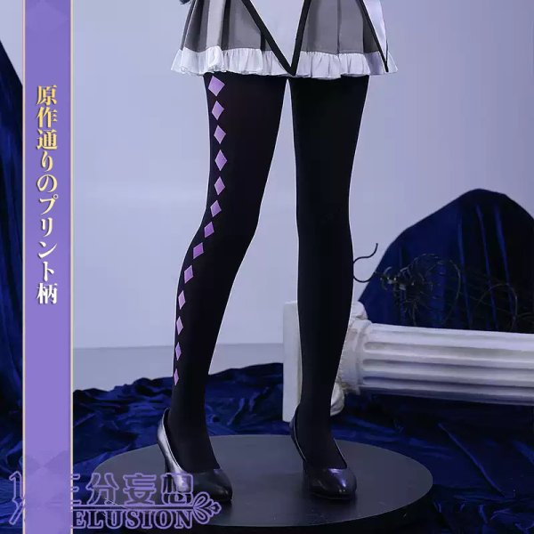 画像3: 【三分妄想】魔法少女まどか☆マギカ 暁美焔  暁美ほむら  魔法少女コス コスプレ衣装/ウィッグ コスチューム  (3)