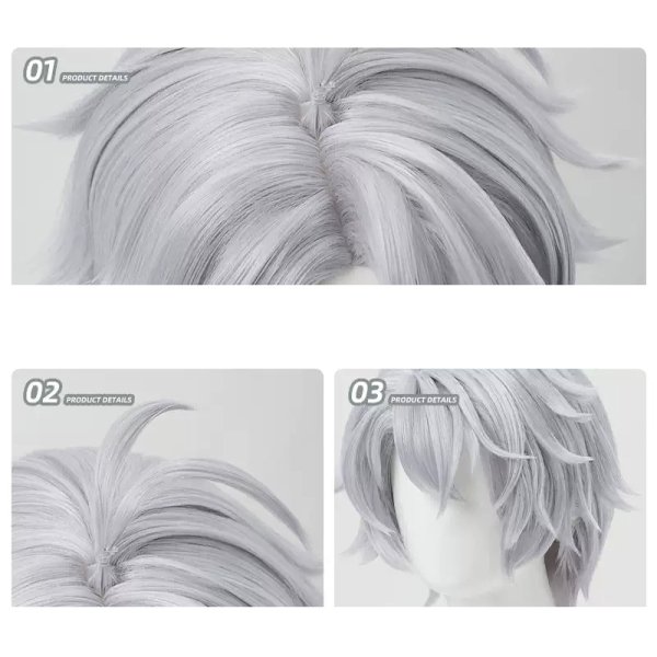 画像12: 【三分妄想】崩壊:スターレイル HonkaiStarRail  ファイノン  Phainon コスチューム コスプレ衣装/ウィッグ/靴 (12)