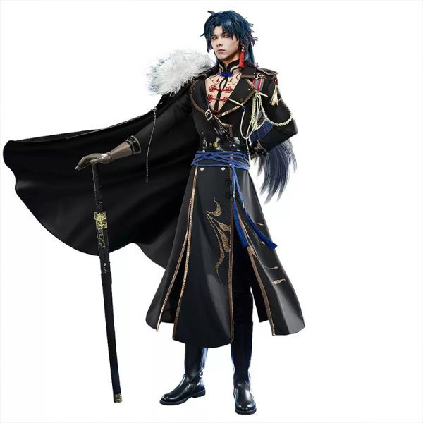 画像5: 【三分妄想】崩壊：スターレイル 刃-Blade コスプレ衣装 二次創作軍服 コスチューム コスプレ衣装 (5)