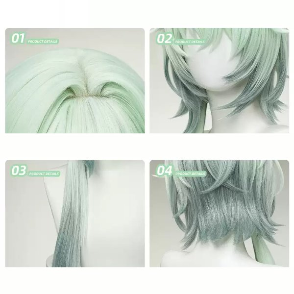 画像10: 【三分妄想】崩壊：スターレイル HonkaiStarRail  アナイクス  Anaxa コスチューム コスプレ衣装/ウィッグ/靴 (10)