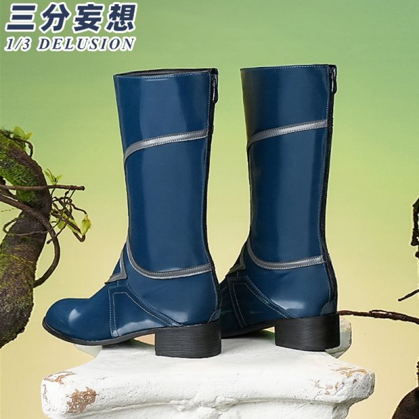 画像14: 【三分妄想】崩壊：スターレイル HonkaiStarRail  アナイクス  Anaxa コスチューム コスプレ衣装/ウィッグ/靴 (14)