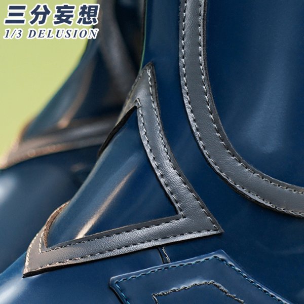 画像16: 【三分妄想】崩壊：スターレイル HonkaiStarRail  アナイクス  Anaxa コスチューム コスプレ衣装/ウィッグ/靴 (16)